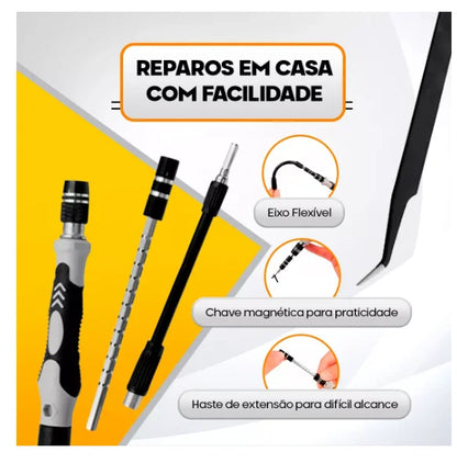 Kit de Ferramentas de Precisão 115 em 1