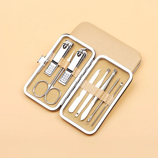 Kit Manicure e Pedicure 8 em 1