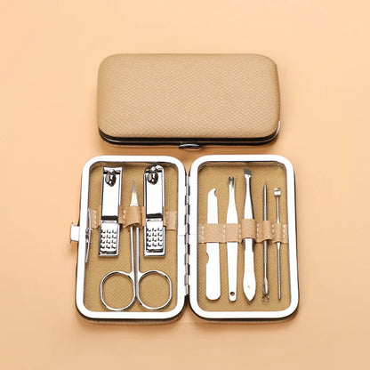 Kit Manicure e Pedicure 8 em 1