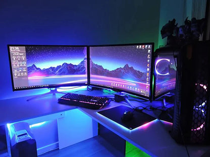 Fita LED RGB 5050 Bluetooth com Controle APP