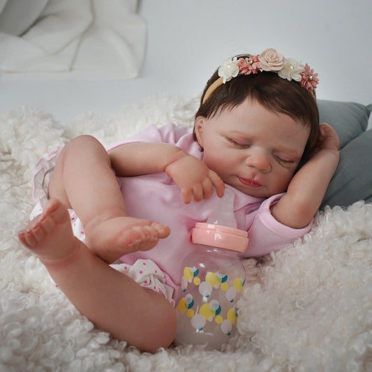 Boneca Reborn de Silicone Realista