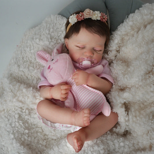 Boneca Reborn de Silicone Realista